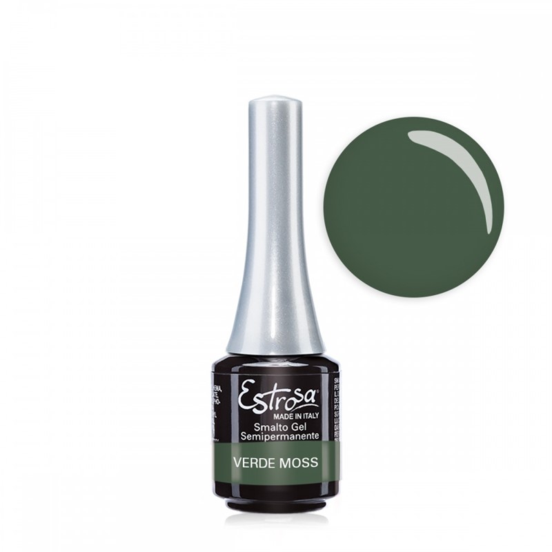 Estrosa smalto gel verde moss 7867