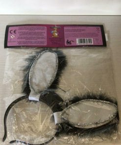 CERCHIETTO CONIGLIETTA HALLOWEEN CON LUCI