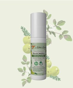 Le Erbe di Janas Mini Maschera Capelli Ristrutturante Crescione e Amla BIO