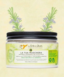 Le Erbe di Janas Maschera Capelli al Rosmarino Selvatico della Sardegna BIO 250 ml
